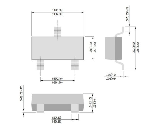 BAT54-kich-thuoc-chan-diode