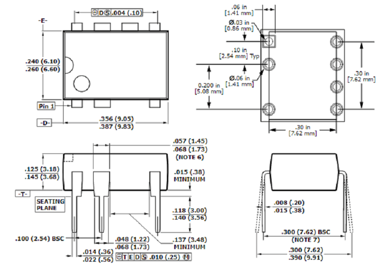 Kích thước TNY277PN