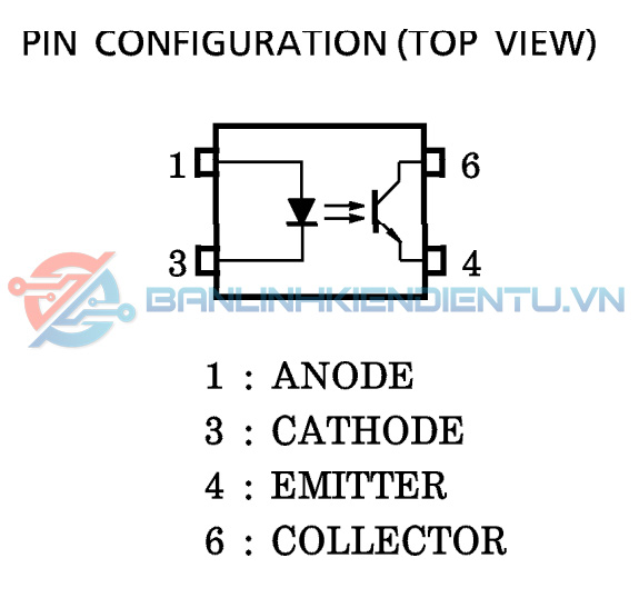 Sơ đồ chân TLP181