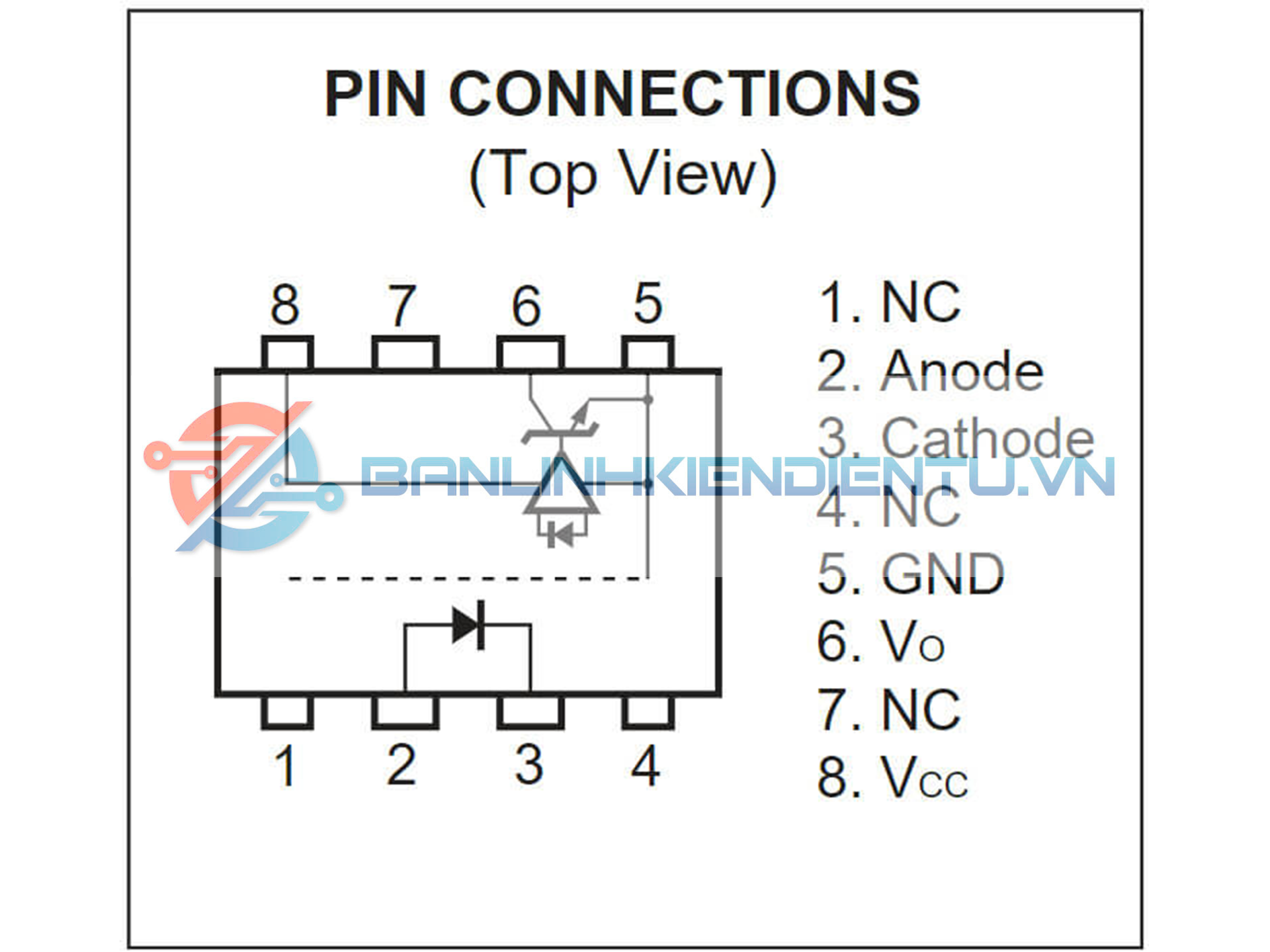 sơ đồ cấu tạo của PS9687