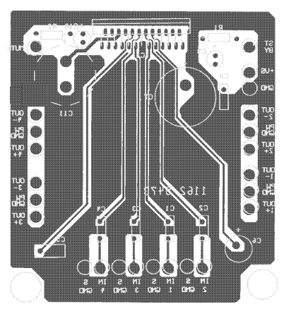 Mạch ứng dụng và kiểm tra IC TDA7560 trên PCB 21