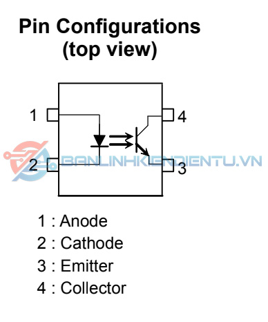 Sơ đồ chân TLP785