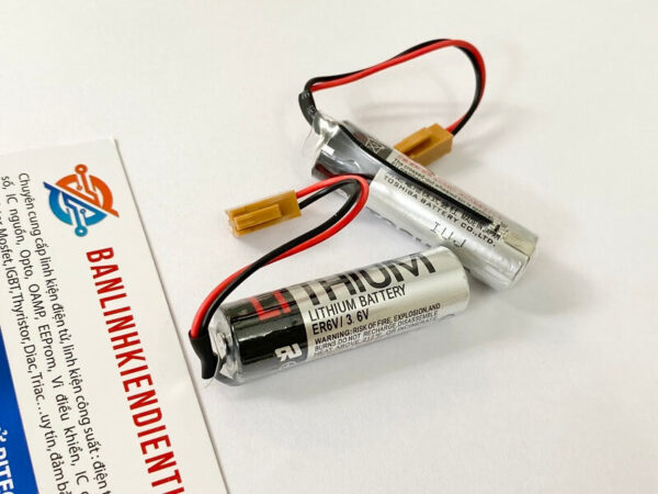 Pin ER6V giắc nâu
