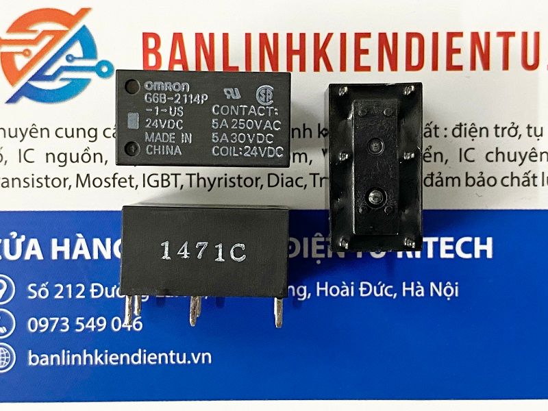 G6B-2114P-1-US 24V Relay