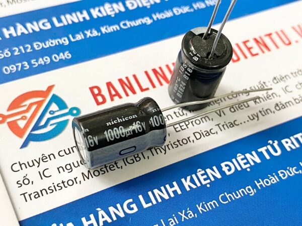 1000uF 16V nichicon
