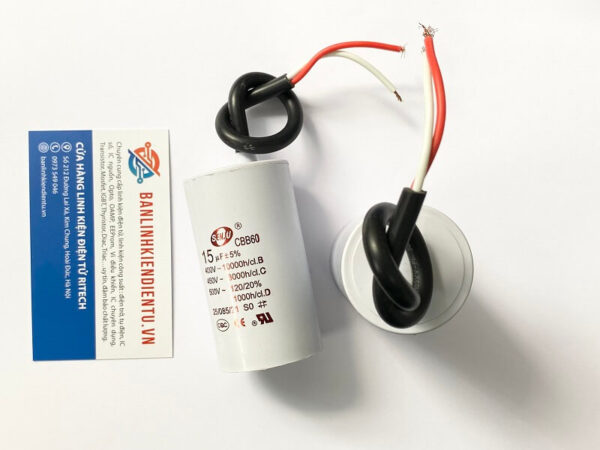 Tụ khởi động 15uF 450V