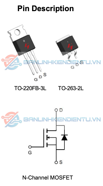 HY1515P sơ đồ chân