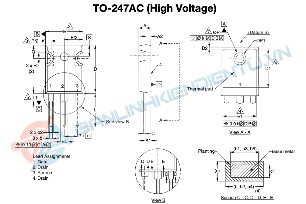 kích thước G20N50C