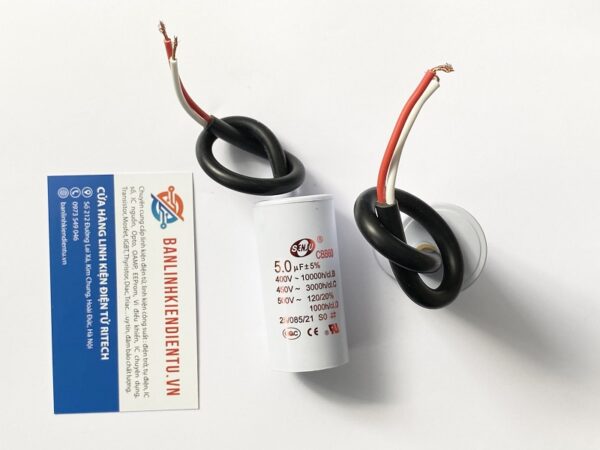 Tụ khởi động CBB60 5uF 450V