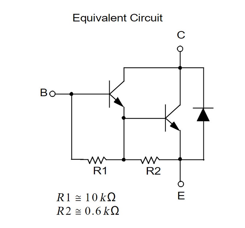 Sơ đồ khối cấu tạo Transistor TIP102