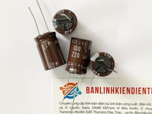Tụ hoá SXE 220uf 100v