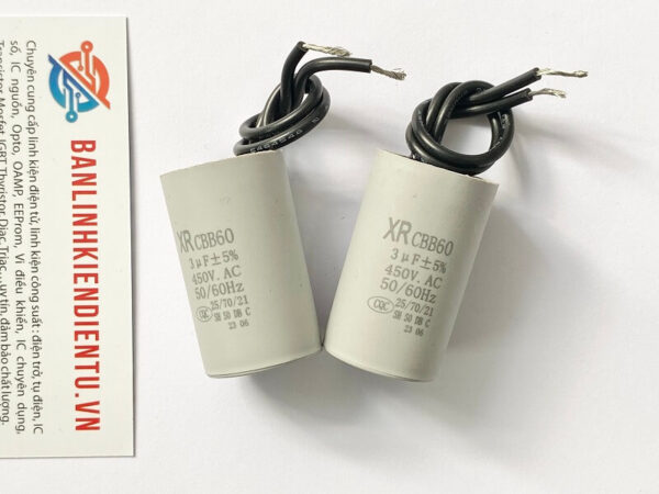 Tụ khởi động 3uF 450V