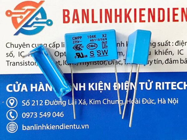 Tụ 104K 275V