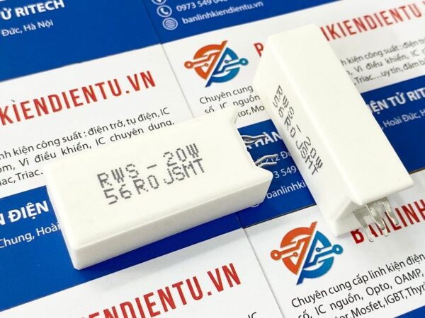 Điện trở sứ 20W 56R