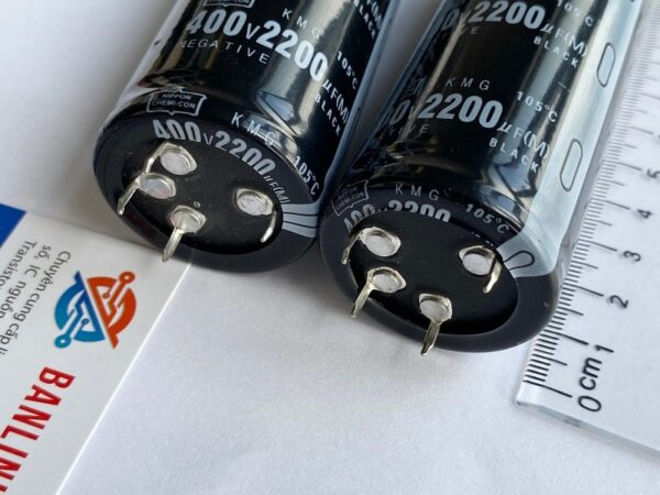 Tụ hóa 2200uF 400V 4 chân 1