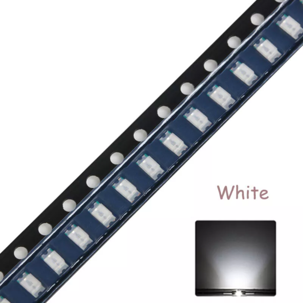 LED dán màu trắng