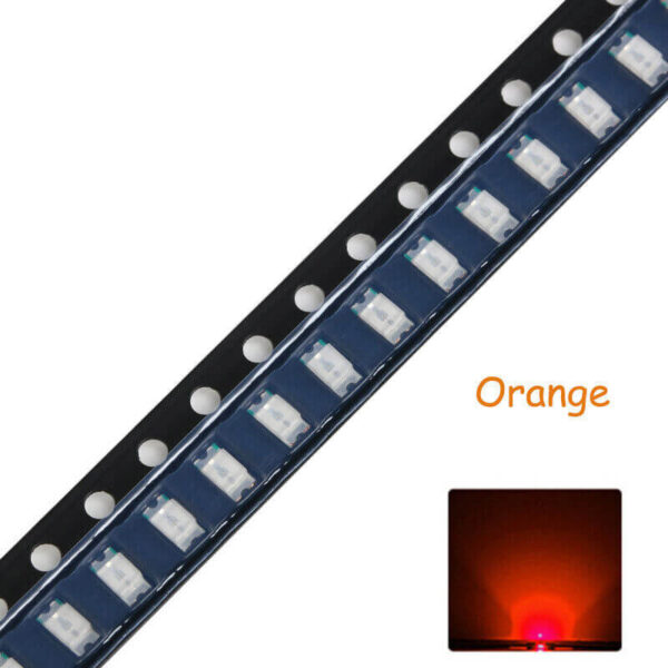 Led dán màu cam