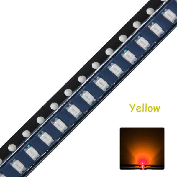 Led dán màu vàng