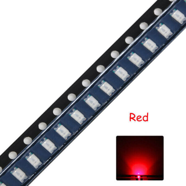 Led dán màu đỏ