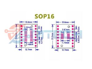 SOP16 sang DIP16