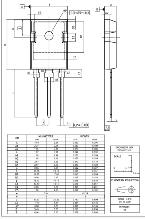 kích thước G60T120