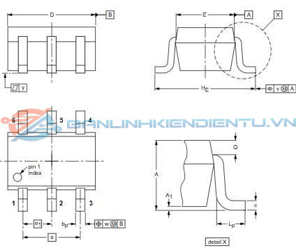 Kích thước BAT74S