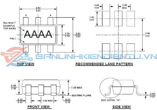 Kích thước MT2492