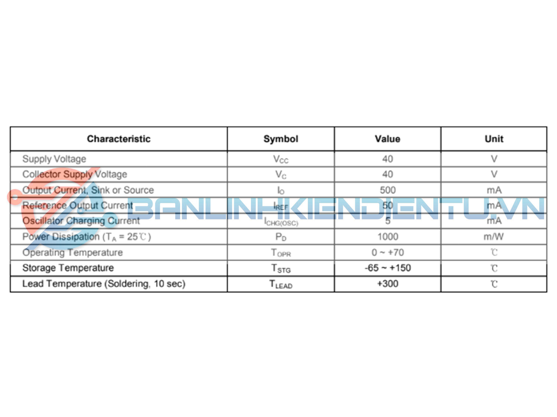 Thông số kĩ thuật KA3525A