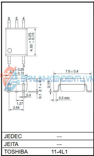 Kích thước TLP104